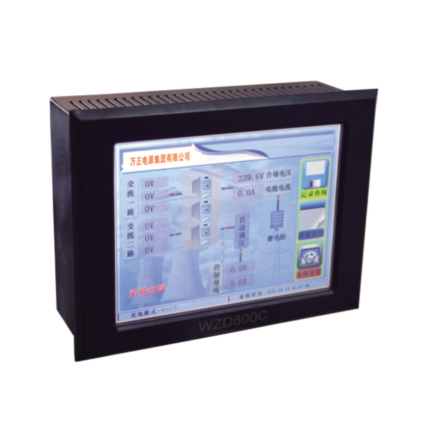 WZD600C~1200C系列微机触摸屏监控系统
